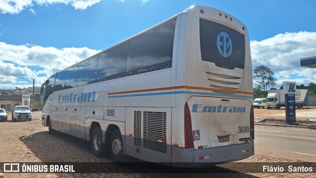 Emtram 3680 na cidade de Barra da Estiva, Bahia, Brasil, por Flávio  Santos. Número da foto: #12453691.