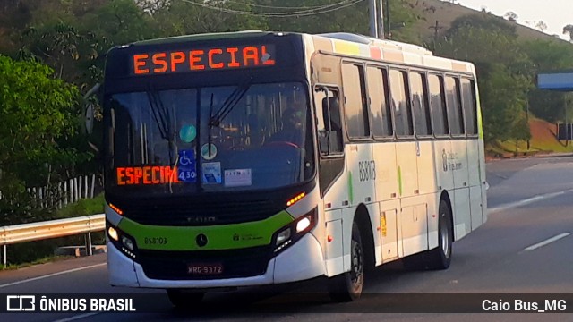 Viação Nossa Senhora de Lourdes B58103 na cidade de Magé, Rio de Janeiro, Brasil, por Caio Bus_MG. Número da foto: #12453822.