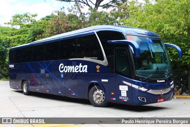 Viação Cometa 719504 na cidade de São Paulo, São Paulo, Brasil, por Paulo Henrique Pereira Borges. Número da foto: #12455549.