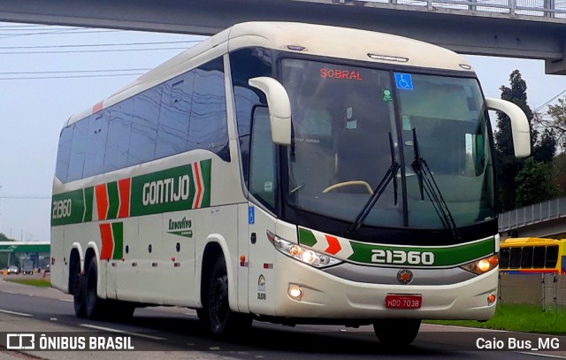 Empresa Gontijo de Transportes 21360 na cidade de Magé, Rio de Janeiro, Brasil, por Caio Bus_MG. Número da foto: #12453830.