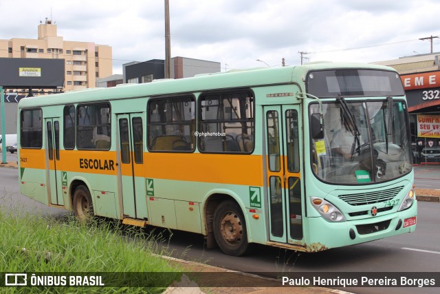 Viação Paraty 7427 na cidade de Araraquara, São Paulo, Brasil, por Paulo Henrique Pereira Borges. Número da foto: #12455567.