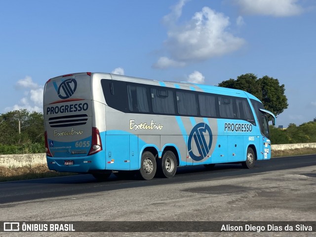 Auto Viação Progresso 6055 na cidade de São José de Mipibu, Rio Grande do Norte, Brasil, por Alison Diego Dias da Silva. Número da foto: #12453918.