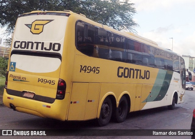 Empresa Gontijo de Transportes 14945 na cidade de Salvador, Bahia, Brasil, por Itamar dos Santos. Número da foto: #12453779.