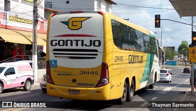 Empresa Gontijo de Transportes 21445 na cidade de Serra, Espírito Santo, Brasil, por Thaynan Sarmento. Número da foto: #12455214.