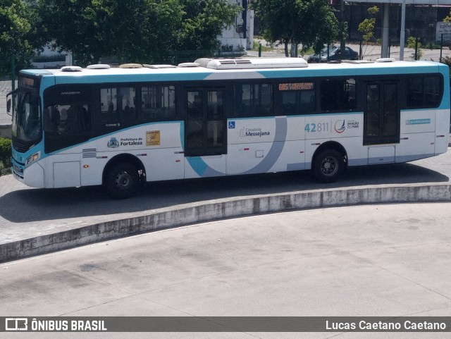 Auto Viação Dragão do Mar 42811 na cidade de Fortaleza, Ceará, Brasil, por Lucas Caetano. Número da foto: #12455014.