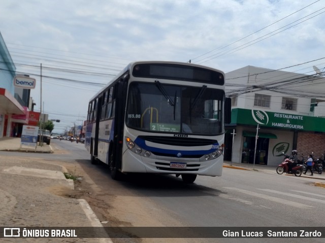 Transvida Transporte Coletivo 2036 na cidade de Ji-Paraná, Rondônia, Brasil, por Gian Lucas  Santana Zardo. Número da foto: #12453517.