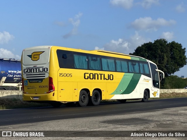 Empresa Gontijo de Transportes 15005 na cidade de São José de Mipibu, Rio Grande do Norte, Brasil, por Alison Diego Dias da Silva. Número da foto: #12453924.
