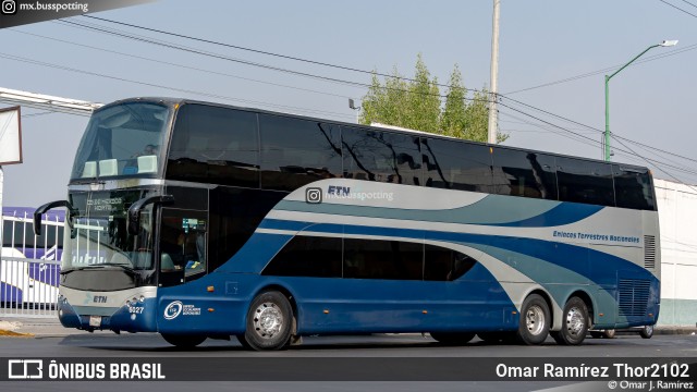 ETN - Enlaces Terrestres Nacionales 6027 na cidade de Gustavo A. Madero, Ciudad de México, México, por Omar Ramírez Thor2102. Número da foto: #12454972.