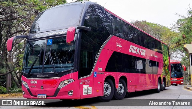 Eucatur - Empresa União Cascavel de Transportes e Turismo 6006 na cidade de São Paulo, São Paulo, Brasil, por Alexandre Tavares. Número da foto: #12454697.