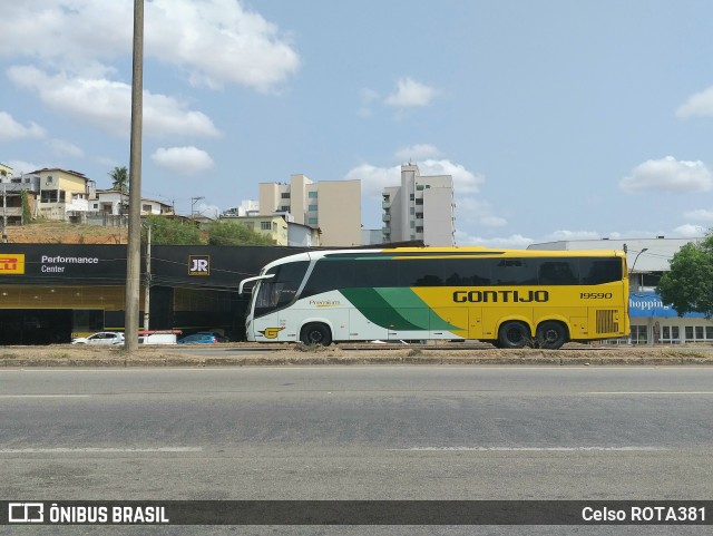 Empresa Gontijo de Transportes 19590 na cidade de Ipatinga, Minas Gerais, Brasil, por Celso ROTA381. Número da foto: #12454130.