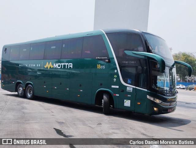 Viação Motta 18015 na cidade de Goiânia, Goiás, Brasil, por Carlos Daniel Moreira Batista. Número da foto: #12455774.