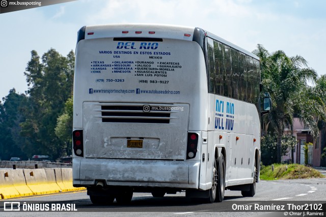 Autobuses Del Río 3999 na cidade de Tarímbaro, Michoacán, México, por Omar Ramírez Thor2102. Número da foto: #12454669.