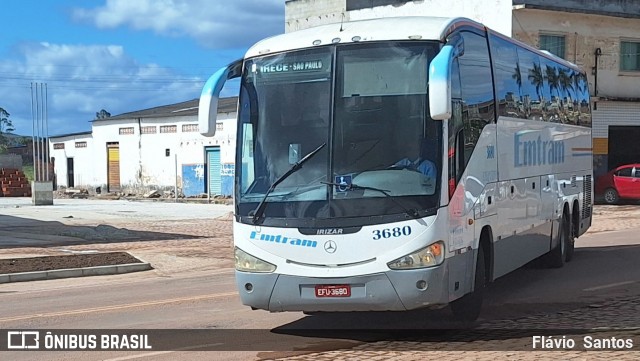 Emtram 3680 na cidade de Barra da Estiva, Bahia, Brasil, por Flávio  Santos. Número da foto: #12453671.