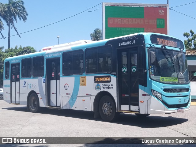 Auto Viação São José 12238 na cidade de Fortaleza, Ceará, Brasil, por Lucas Caetano. Número da foto: #12498622.