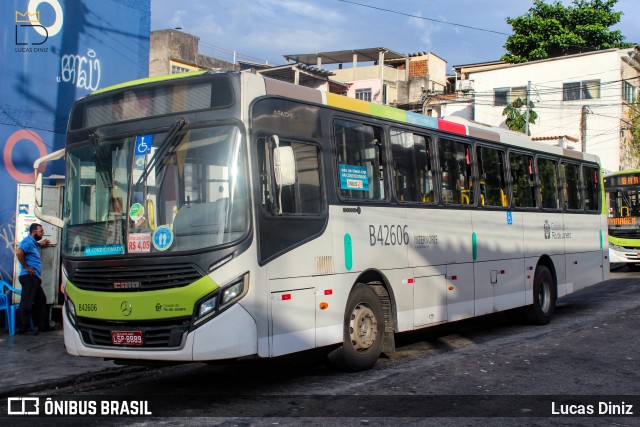 Viação Acari B42606 na cidade de Rio de Janeiro, Rio de Janeiro, Brasil, por Lucas Diniz. Número da foto: #12499262.
