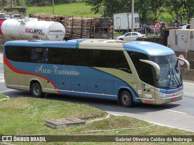 Arca Turismo 5087 na cidade de Aparecida, São Paulo, Brasil, por Gabriel Oliveira Caldas da Nobrega. Número da foto: #12500525.