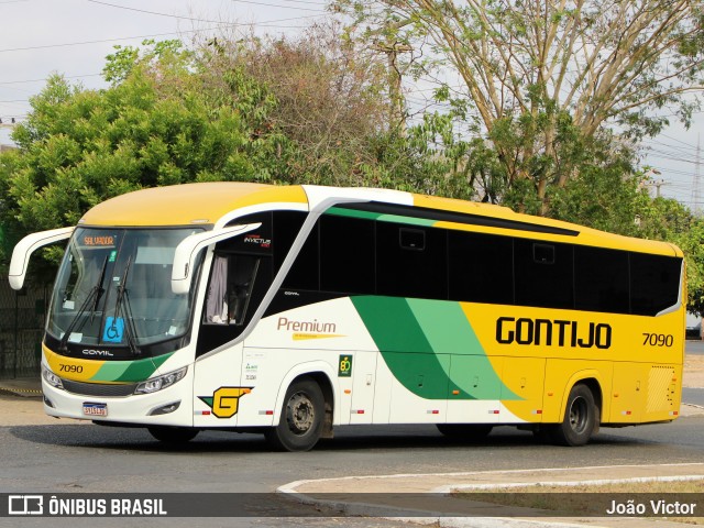 Empresa Gontijo de Transportes 7090 na cidade de Teresina, Piauí, Brasil, por João Victor. Número da foto: #12499392.