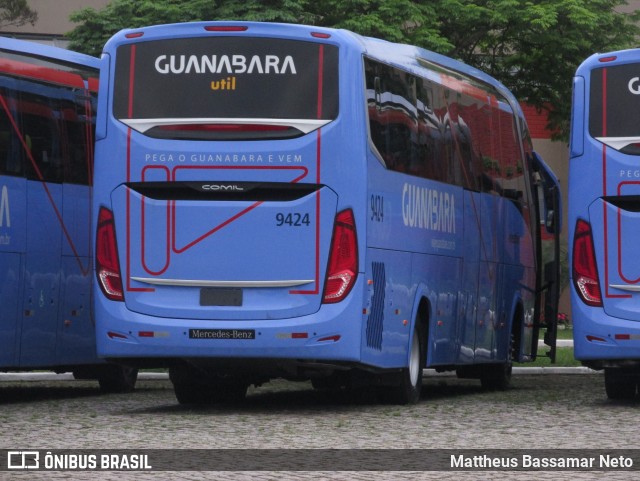 UTIL - União Transporte Interestadual de Luxo 9424 na cidade de Juiz de Fora, Minas Gerais, Brasil, por Mattheus Bassamar Neto. Número da foto: #12499849.