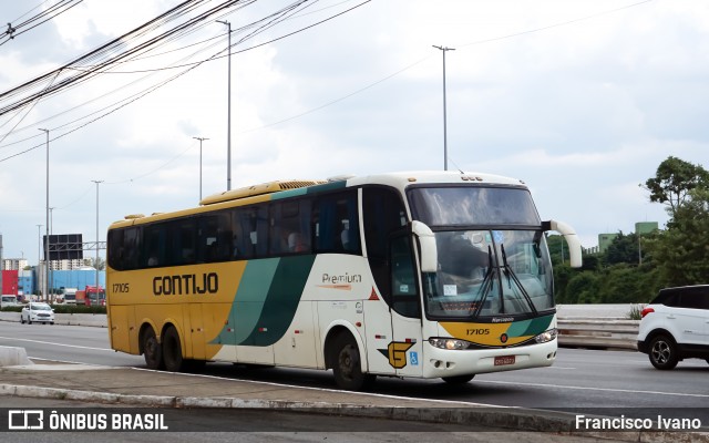 Empresa Gontijo de Transportes 17105 na cidade de São Paulo, São Paulo, Brasil, por Francisco Ivano. Número da foto: #12501320.