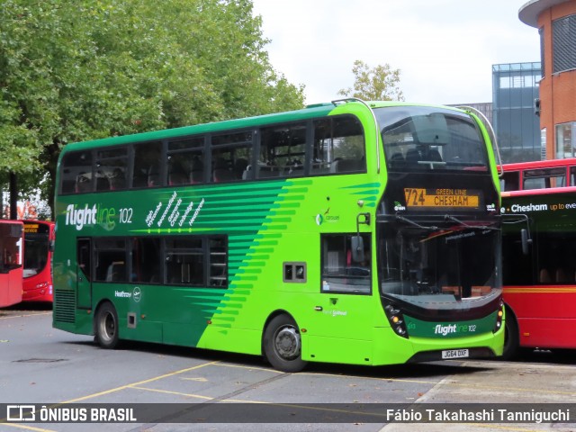 Carousel Buses 613 na cidade de High Wycombe, Buckinghamshire, Inglaterra, por Fábio Takahashi Tanniguchi. Número da foto: #12499565.