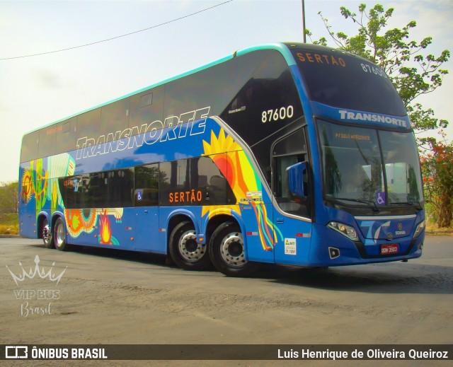 Transnorte - Transporte e Turismo Norte de Minas 87600 na cidade de Montes Claros, Minas Gerais, Brasil, por Luis Henrique de Oliveira Queiroz. Número da foto: #12498550.