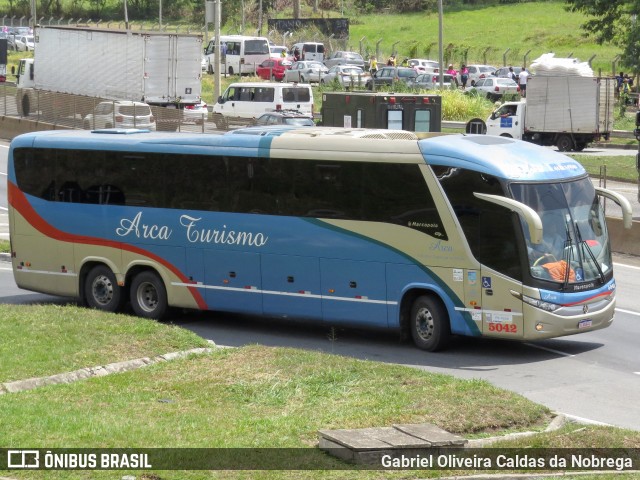 Arca Turismo 5042 na cidade de Aparecida, São Paulo, Brasil, por Gabriel Oliveira Caldas da Nobrega. Número da foto: #12498196.