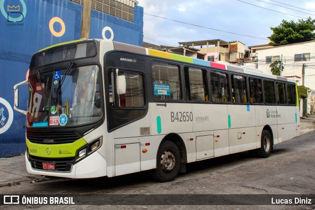 Viação Acari B42650 na cidade de Rio de Janeiro, Rio de Janeiro, Brasil, por Lucas Diniz. Número da foto: #12499273.