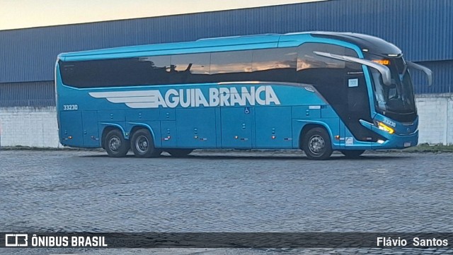 Viação Águia Branca 33230 na cidade de Cruz das Almas, Bahia, Brasil, por Flávio  Santos. Número da foto: #12498937.