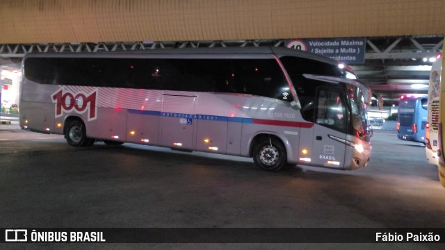 Auto Viação 1001 RJ 108.1100 na cidade de Rio de Janeiro, Rio de Janeiro, Brasil, por Fábio Paixão. Número da foto: #12500494.