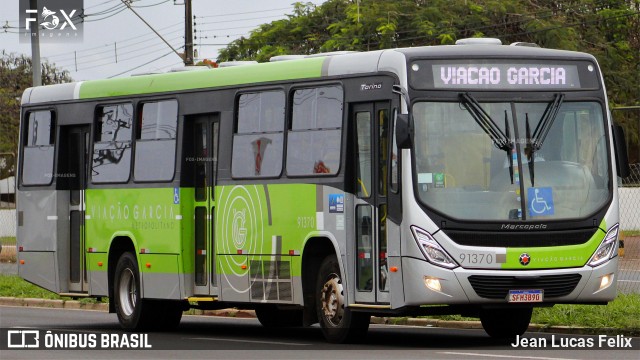 Viação Garcia 91370 na cidade de Maringá, Paraná, Brasil, por Jean Lucas Felix. Número da foto: #12498523.