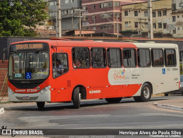 Transmoreira 87204 na cidade de Contagem, Minas Gerais, Brasil, por Henrique Alves de Paula Silva. Número da foto: #12501347.