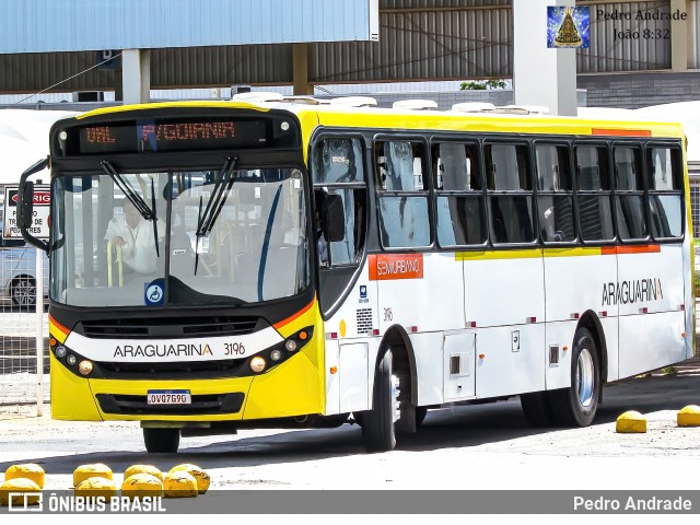 Viação Araguarina 3196 na cidade de Goiânia, Goiás, Brasil, por Pedro Andrade. Número da foto: #12498432.