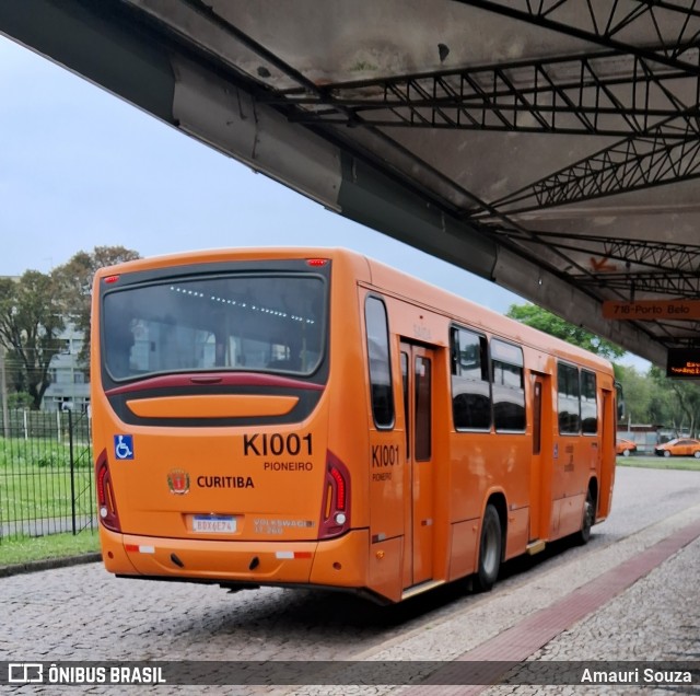 Viação Tamandaré KI001 na cidade de Curitiba, Paraná, Brasil, por Amauri Souza. Número da foto: #12498434.