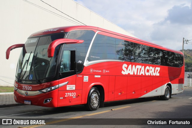 Viação Santa Cruz 27920 na cidade de Juiz de Fora, Minas Gerais, Brasil, por Christian  Fortunato. Número da foto: #12498252.