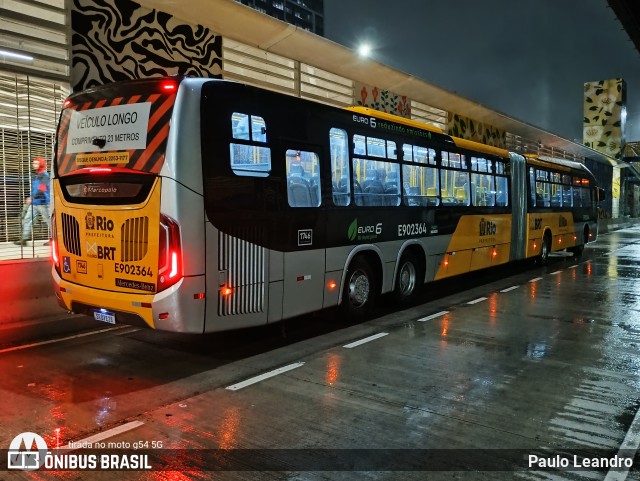 Mobi Rio E902364 na cidade de Rio de Janeiro, Rio de Janeiro, Brasil, por Paulo Leandro. Número da foto: #12500999.