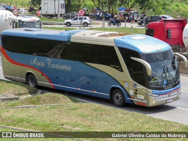 Arca Turismo 5088 na cidade de Aparecida, São Paulo, Brasil, por Gabriel Oliveira Caldas da Nobrega. Número da foto: #12500547.