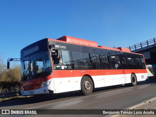 Buses Vule 2049 na cidade de Maipú, Santiago, Metropolitana de Santiago, Chile, por Benjamín Tomás Lazo Acuña. Número da foto: #12497946.