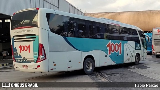 Auto Viação 1001 RJ 108.671 na cidade de Rio de Janeiro, Rio de Janeiro, Brasil, por Fábio Paixão. Número da foto: #12500424.