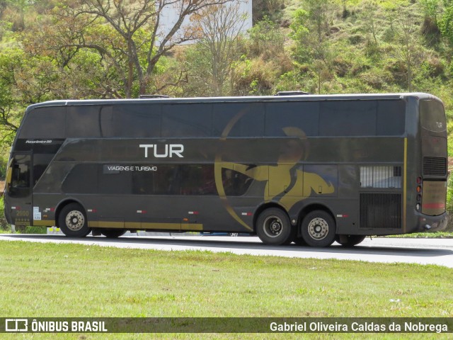 Arcotur Turismo 2000 na cidade de Aparecida, São Paulo, Brasil, por Gabriel Oliveira Caldas da Nobrega. Número da foto: #12500583.