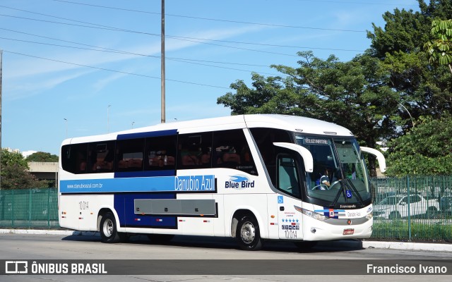 VIDA - Viação Danúbio Azul 10.014 na cidade de São Paulo, São Paulo, Brasil, por Francisco Ivano. Número da foto: #12500331.