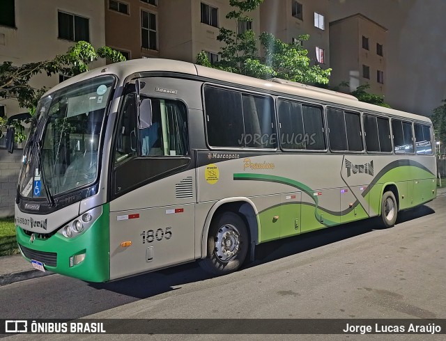 Turin Transportes RJ 678.017 na cidade de Rio de Janeiro, Rio de Janeiro, Brasil, por Jorge Lucas Araújo. Número da foto: #12499129.
