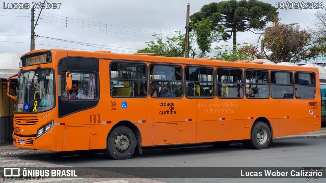 Auto Viação Redentor HI005 na cidade de Curitiba, Paraná, Brasil, por Lucas Weber Calizario. Número da foto: #12498912.
