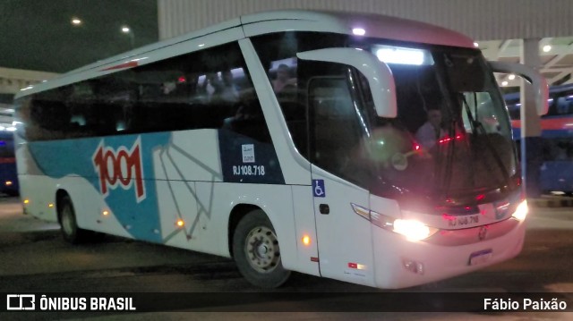 Auto Viação 1001 RJ 108.718 na cidade de Rio de Janeiro, Rio de Janeiro, Brasil, por Fábio Paixão. Número da foto: #12500456.