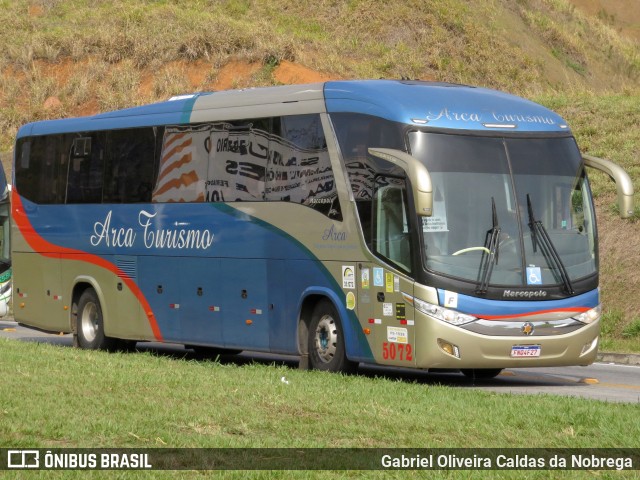 Arca Turismo 5072 na cidade de Aparecida, São Paulo, Brasil, por Gabriel Oliveira Caldas da Nobrega. Número da foto: #12498197.