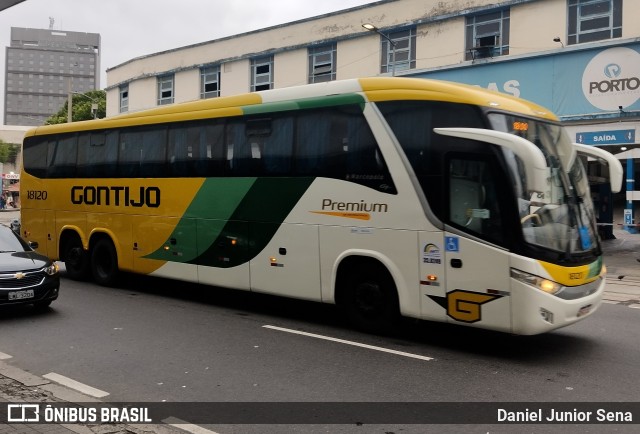 Empresa Gontijo de Transportes 18120 na cidade de Rio de Janeiro, Rio de Janeiro, Brasil, por Daniel Junior Sena. Número da foto: #12499628.