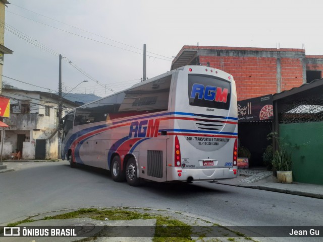 AGM Transportes e Turismo 5000 na cidade de Guarujá, São Paulo, Brasil, por Jean Gu. Número da foto: #12498203.