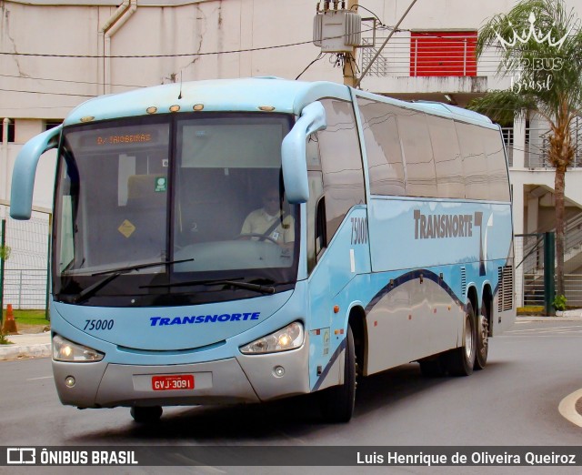 Transnorte - Transporte e Turismo Norte de Minas 75000 na cidade de Montes Claros, Minas Gerais, Brasil, por Luis Henrique de Oliveira Queiroz. Número da foto: #12498539.