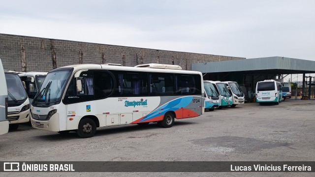 Imperial Turismo 1734 na cidade de Sorocaba, São Paulo, Brasil, por Lucas Vinicius Ferreira. Número da foto: #12501370.