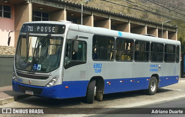 Turb Petrópolis > Turp -Transporte Urbano de Petrópolis 6902 na cidade de Petrópolis, Rio de Janeiro, Brasil, por Adriano Duarte. Número da foto: #12499873.
