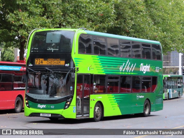 Carousel Buses 613 na cidade de High Wycombe, Buckinghamshire, Inglaterra, por Fábio Takahashi Tanniguchi. Número da foto: #12499580.